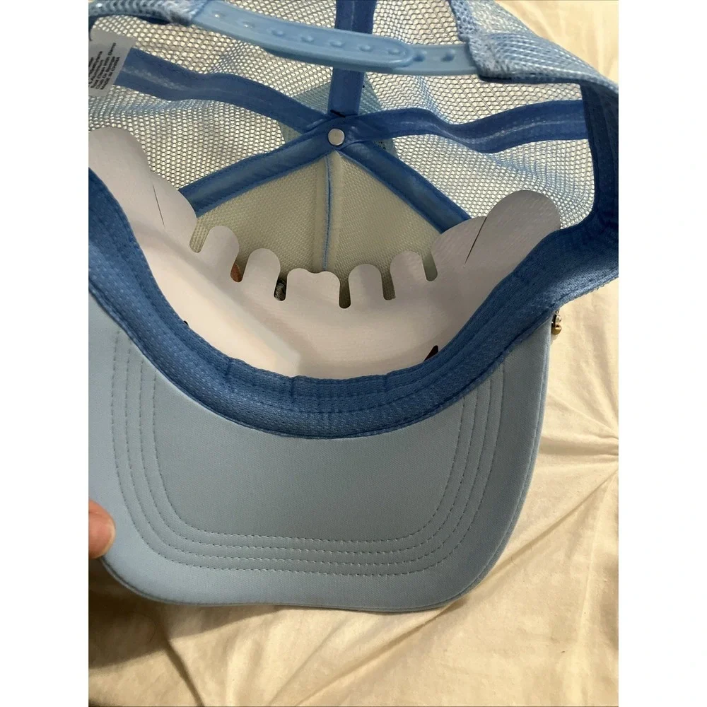 Pretty Butterfly Blue Trucker Hat SnapBack